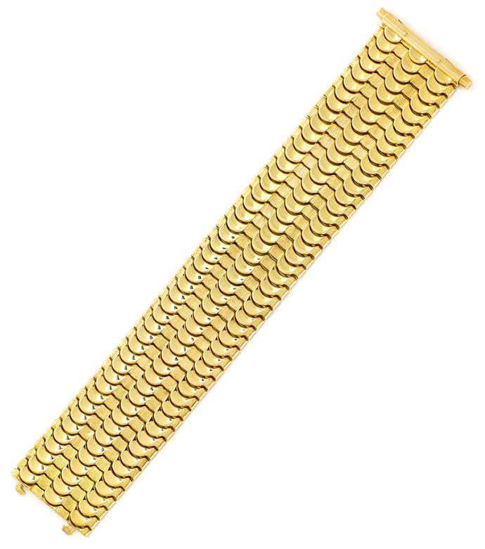 Foto 3 - 1A breites Designer-Armband in 585er Gelbgold, K3311